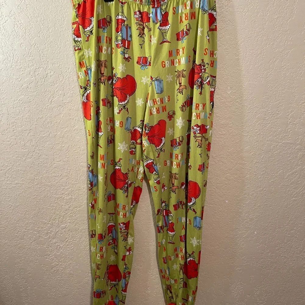 NWOT The Grinch Pajama Set (Top and Bottom) - Picture 4 of 6